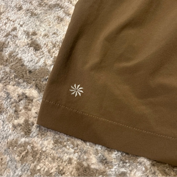 Athleta Women's Brown Athletic Shorts The style is weekender - Picture 4 of 8